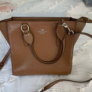 Tan Coach Purse